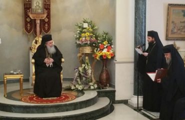 Patriarhul Teofil al Ierusalimului aniversează un deceniu de patriarhat