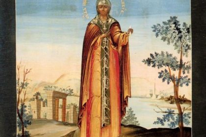 Sf. Cuv. Mc. Evdochia; Sf. Cuv. Domnina (Canonul cel Mare) calendar ortodox