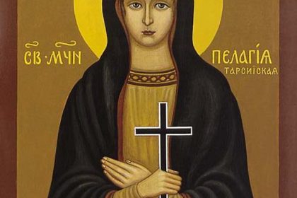 Sfânta Muceniță Pelaghia. Sfânta Monica calendar ortodox