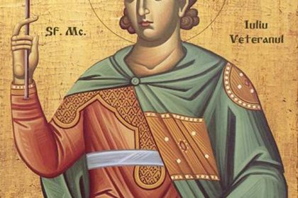 Sf. Mc. Iuliu Veteranul; Sf. Sfințiți Mc. Eladie și Terapont calendar ortodox