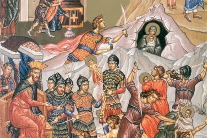 29 J Sfinții 14.000 de prunci uciși din porunca lui Irod; Sf. Cuv. Marcel şi Tadeu calendar ortodox