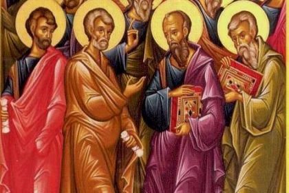 † Soborul Sfinţilor 12 Apostoli; †) Sf. Ier. Ghelasie de la Râmeţ (Dezlegare la pește) calendar ortodox