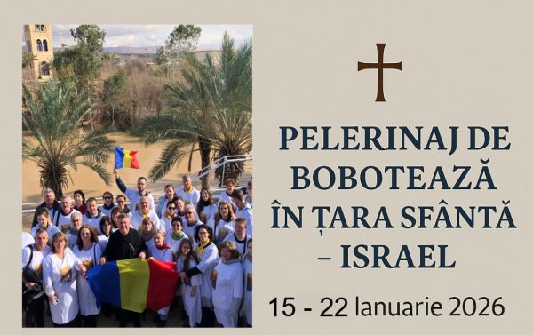 PELERINAJ DE BOBOTEAZĂ ÎN ȚARA SFÂNTĂ | CURSA HISKY | 🗓️ 15 - 22 IANUARIE 2026 | 💶 Tarif: 560 EURO + 680 USD/Pers.